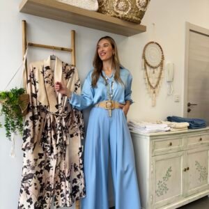 PANTALÓN PALAZZO CELESTE