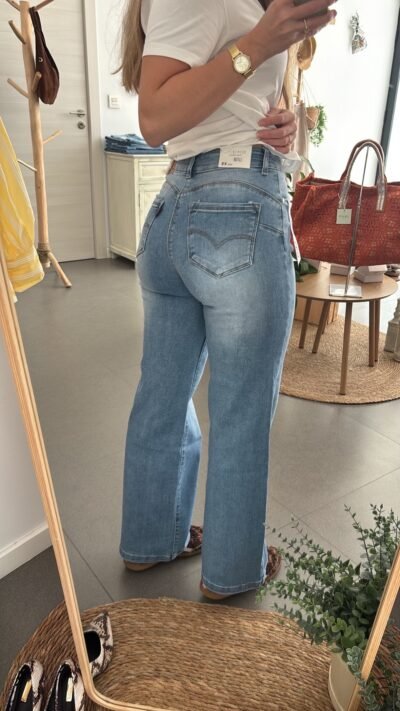 Pantalón vaquero wide leg - Imagen 2