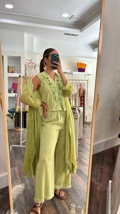 Kimono verde