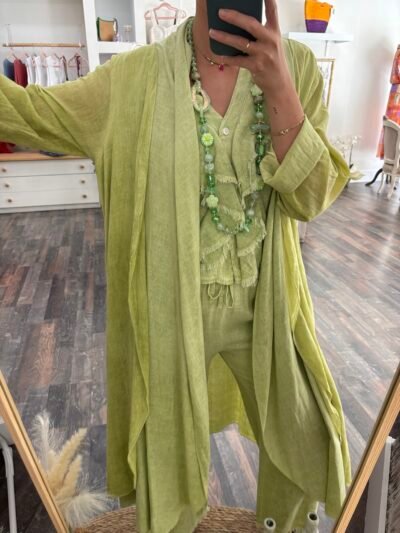 Kimono verde - Imagen 2