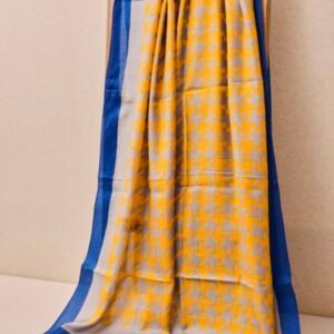 Fular Latido Puzzle Azul