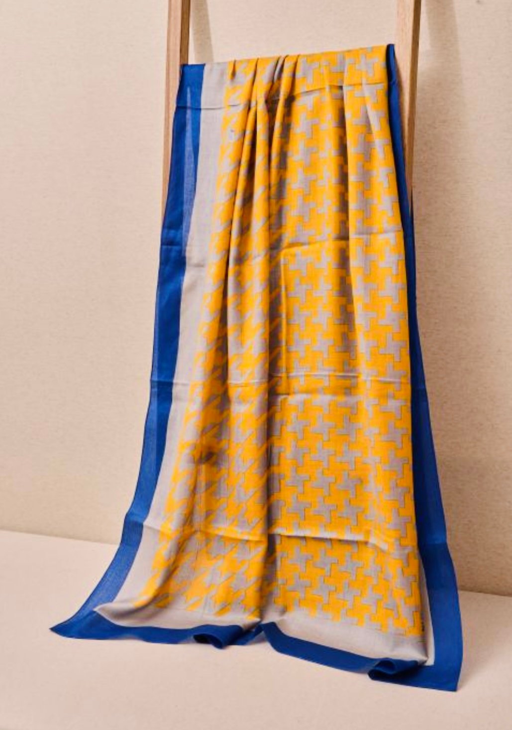 Fular Latido Puzzle Azul