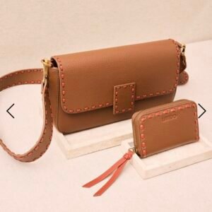 Bolso Latido Bandolera Camel