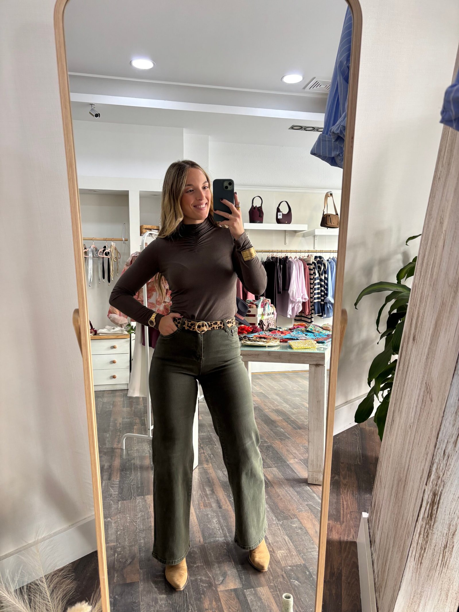 Pantalón Vaquero Verde - Imagen 2