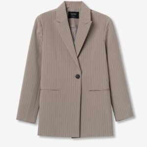 Blazer beige relaxed fit