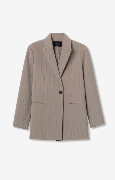 Blazer beige relaxed fit