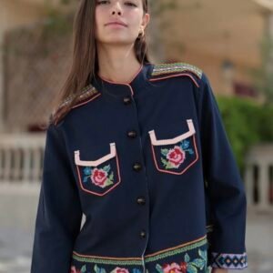 Chaqueta Punto de cruz