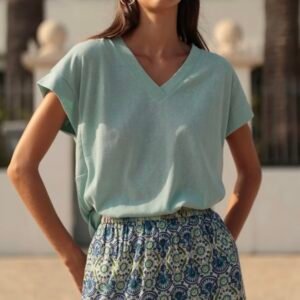Camiseta Chiara Turquesa