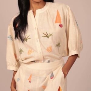 Camisa Bordada Marinero