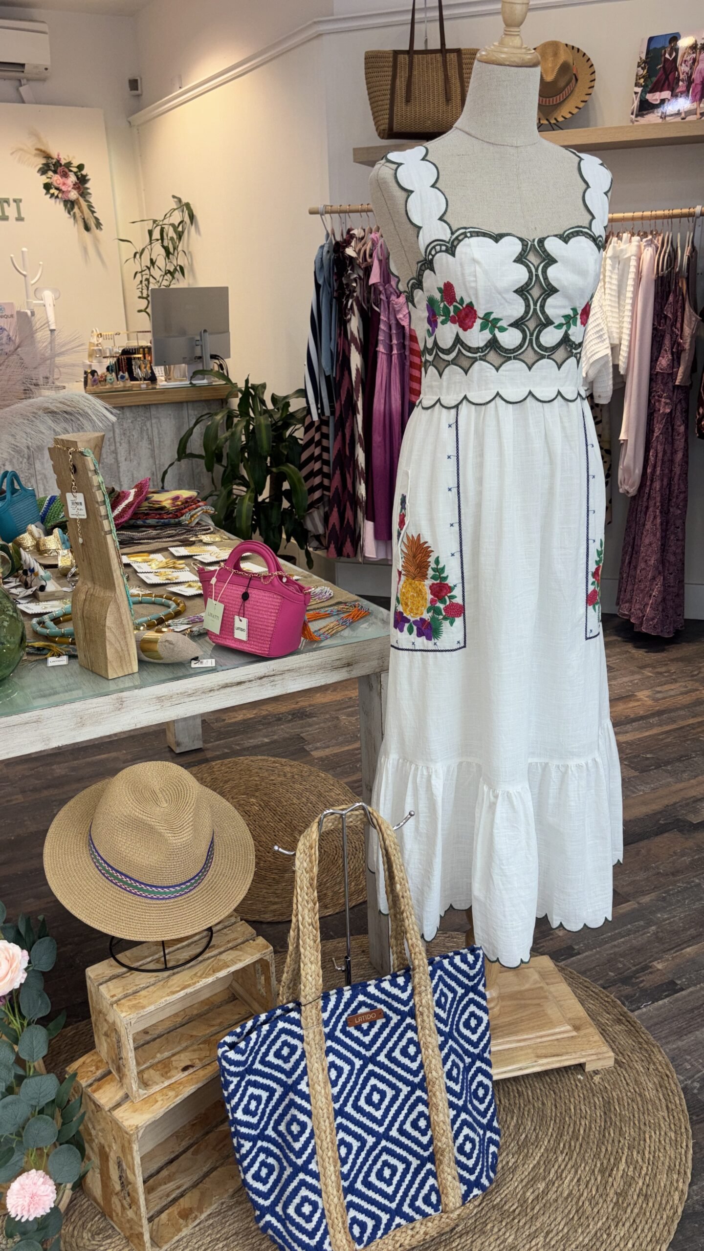 Vestido Menorca Bordado - Imagen 4