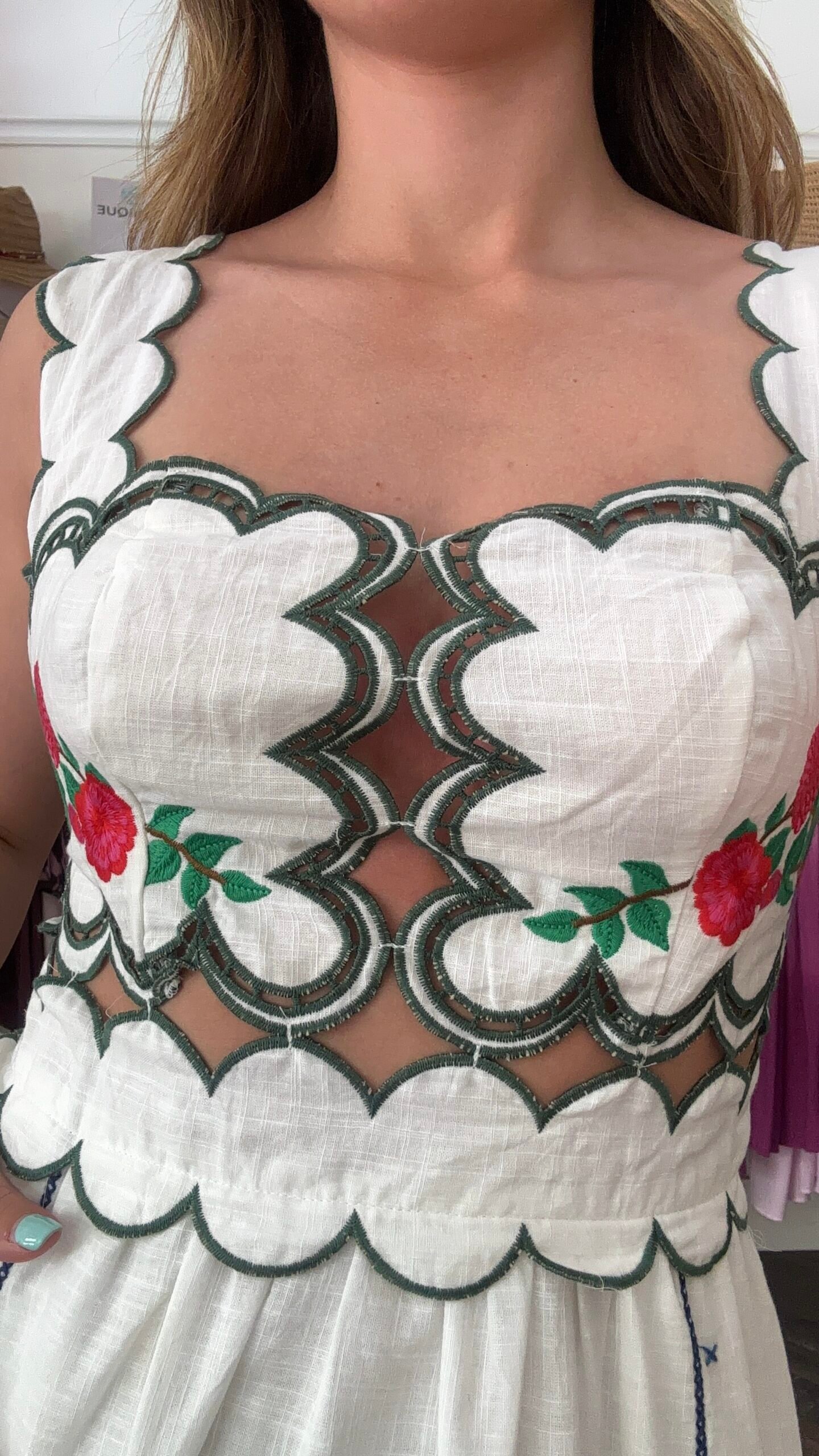 Vestido Menorca Bordado - Imagen 6