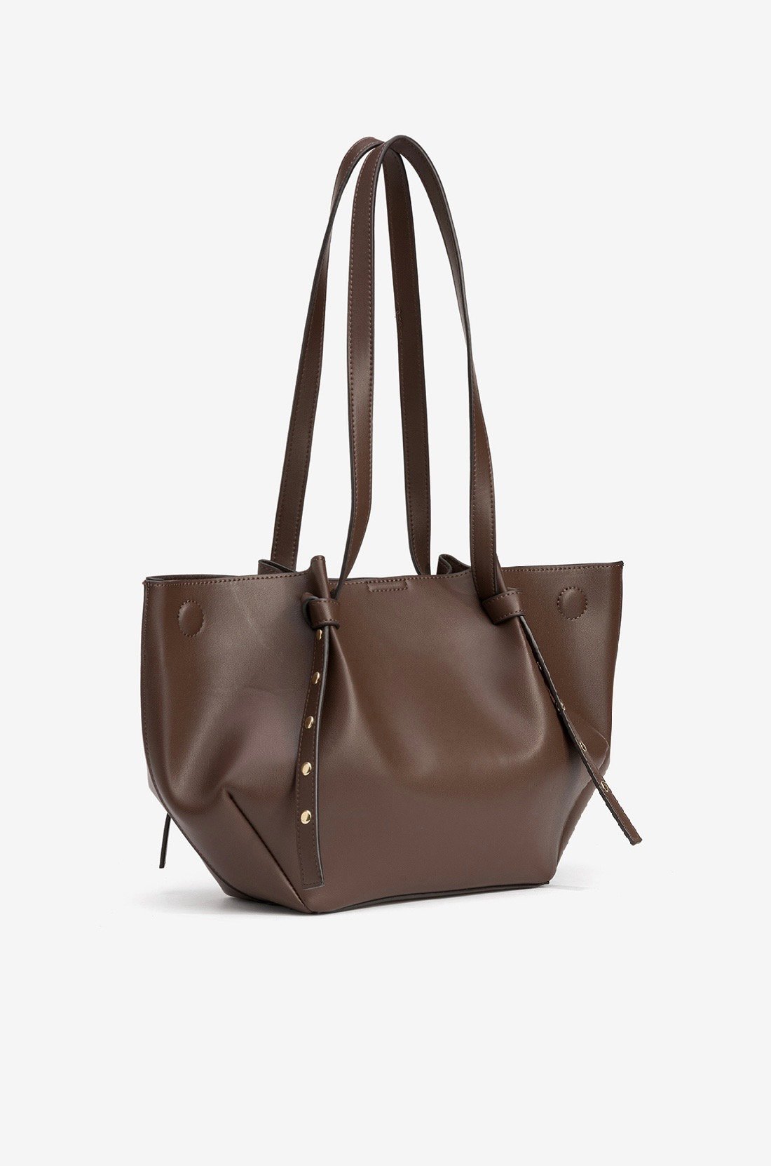Bolso Shopper Marrón Chocolate - Imagen 3